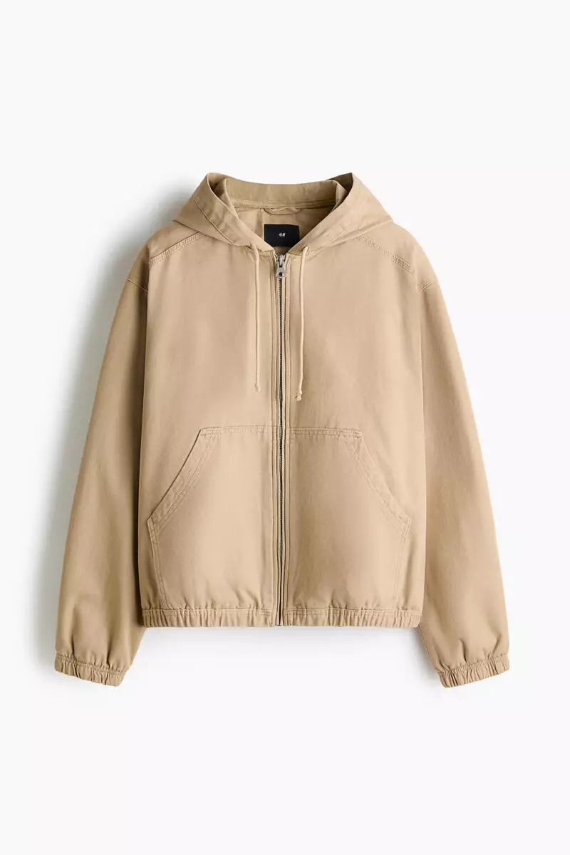 Hooded workwear jacket