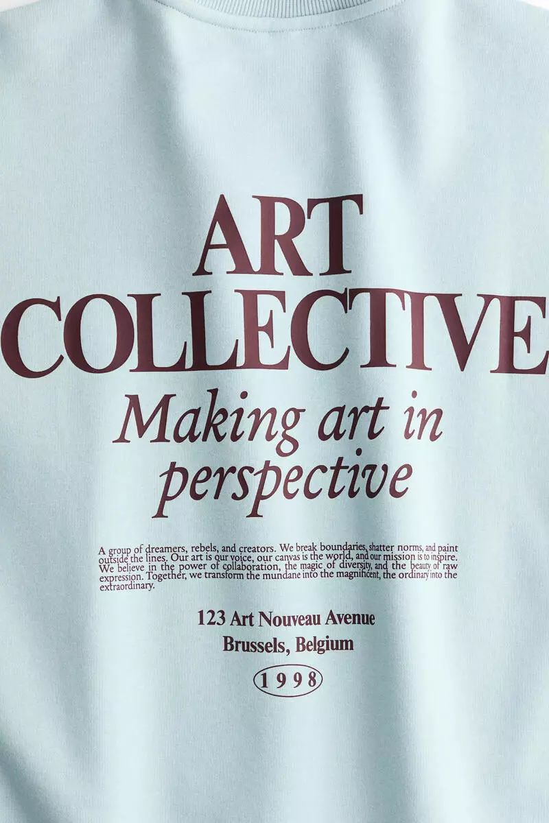 Text-motif sweatshirt