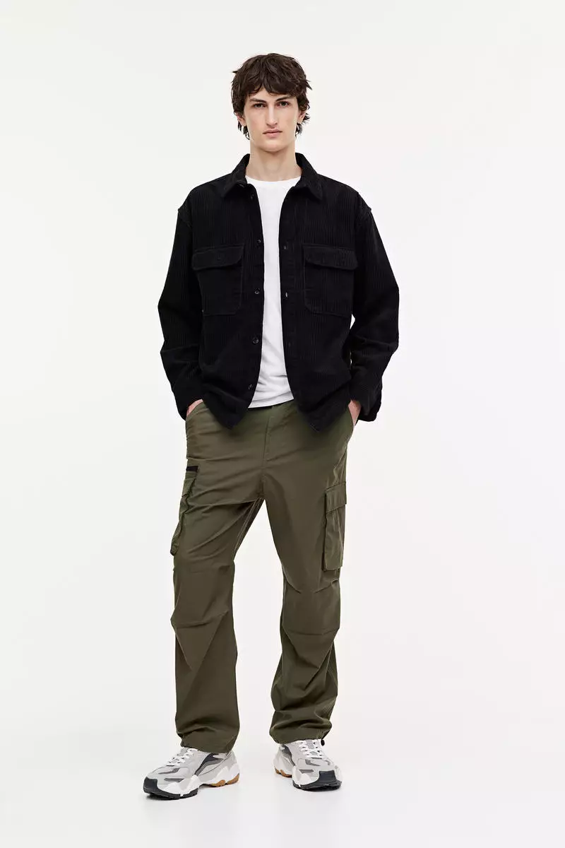 Buy H&M Relaxed Fit Cargo trousers Online ZALORA Malaysia