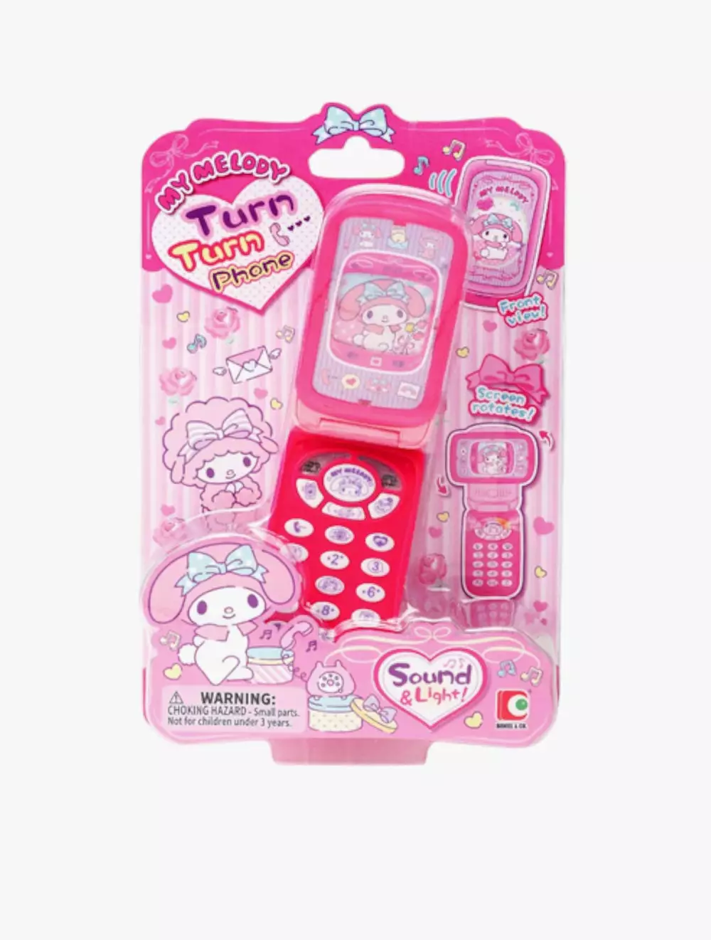 Daniel & Co My Melody Turn Turn Phone - SA3MM-58025