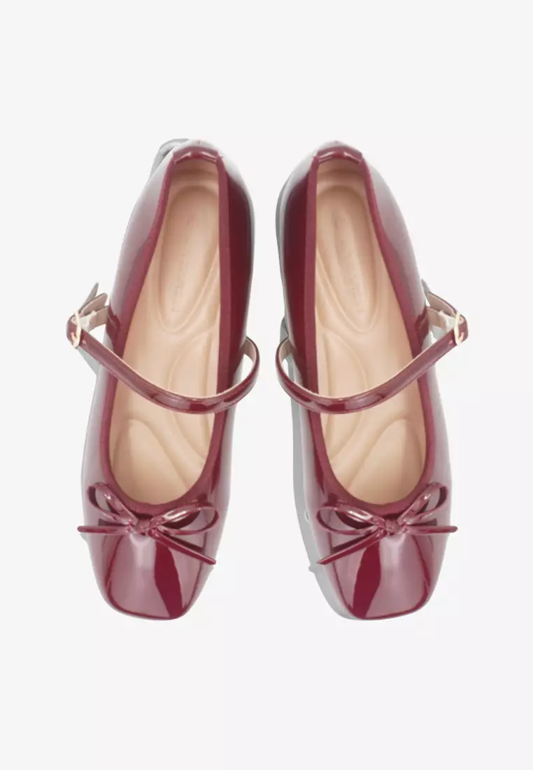 Dr. Cardin Women Luxe Mary Jane Flats L-RAU-9009