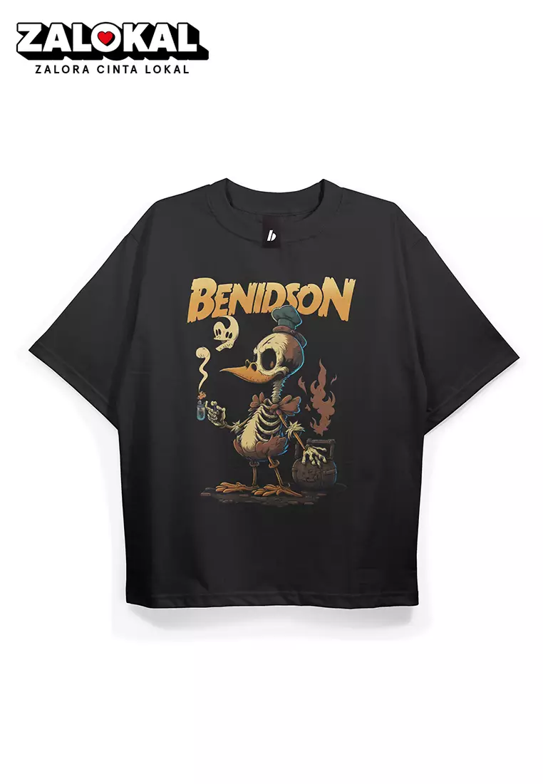 Jual Benidson Benidson Oversized Tshirt Skull Duck Original