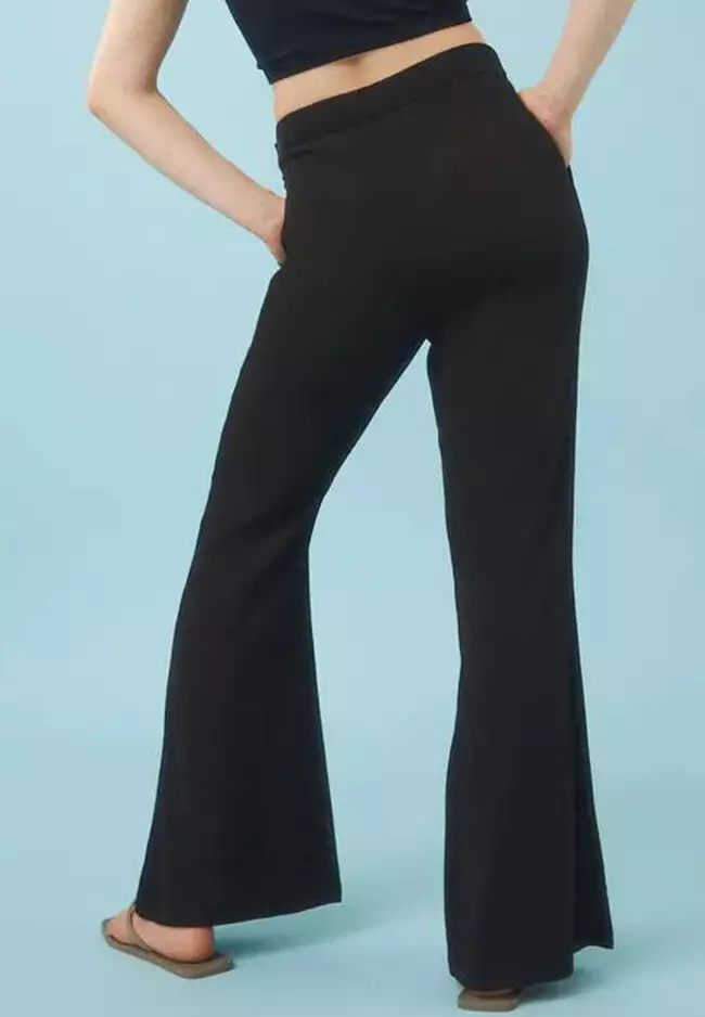 Buy H M Wide Trousers 2024 Online ZALORA Singapore