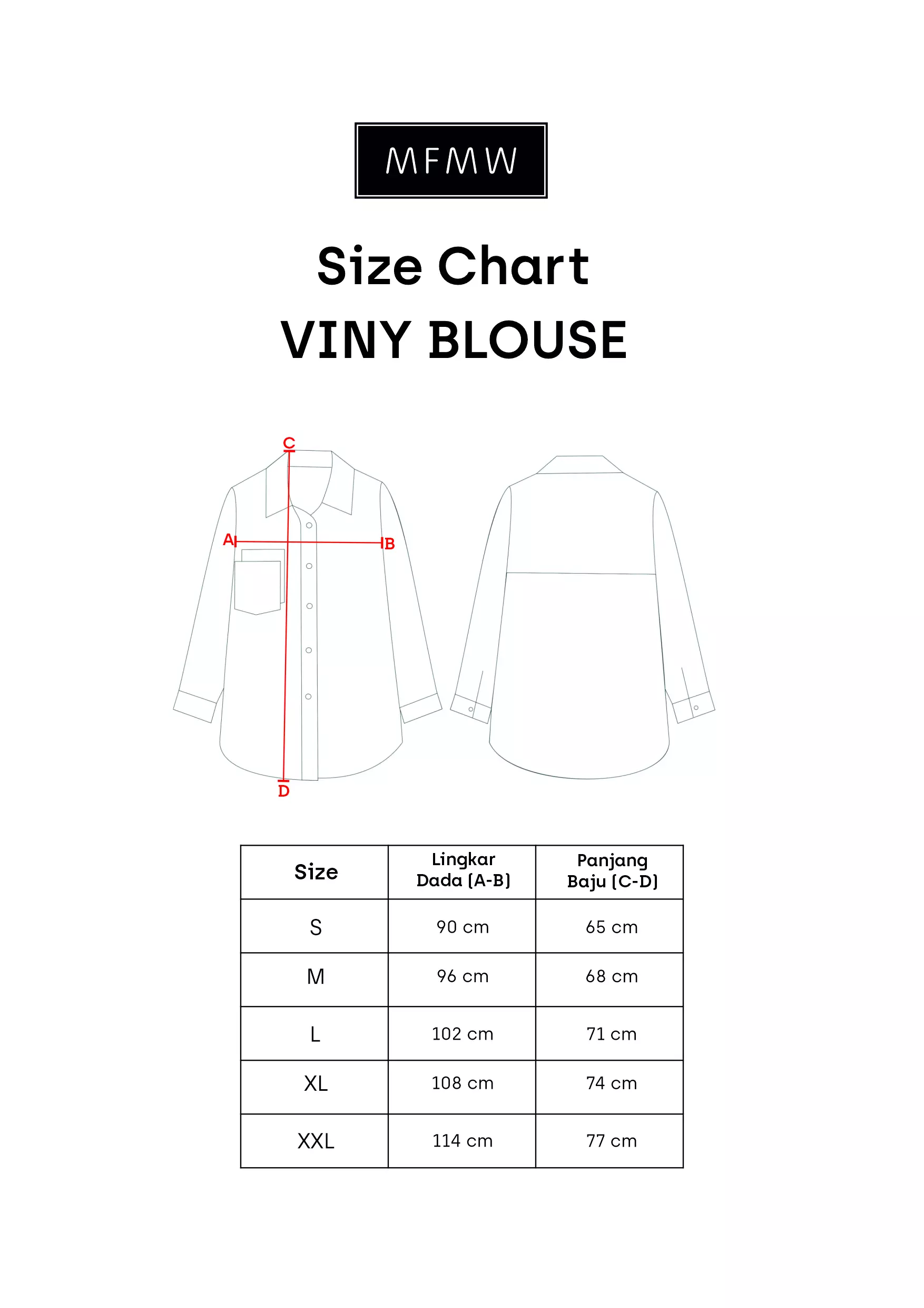 MFMW Viny Atasan Kemeja Pink Motif Salur