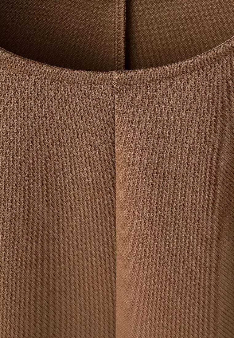 Fitted Top with Wide Straps