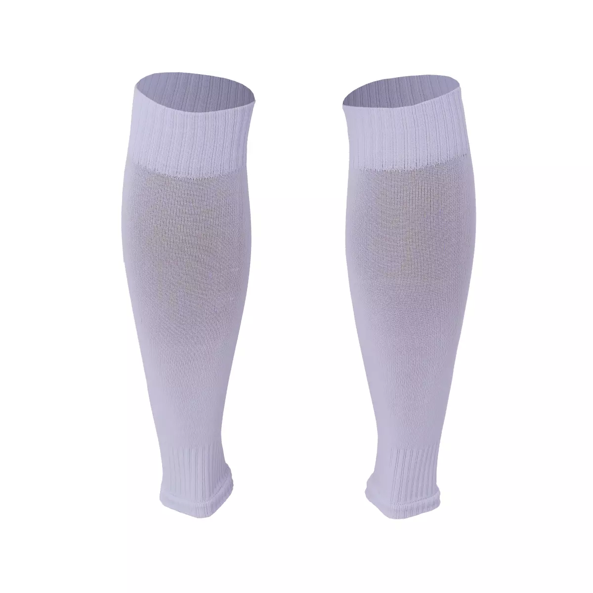 Tiento Sports Sleeve Socks Kaos Kaki Sambung Olahraga Futsal Sepakbola Anti Bakteri White