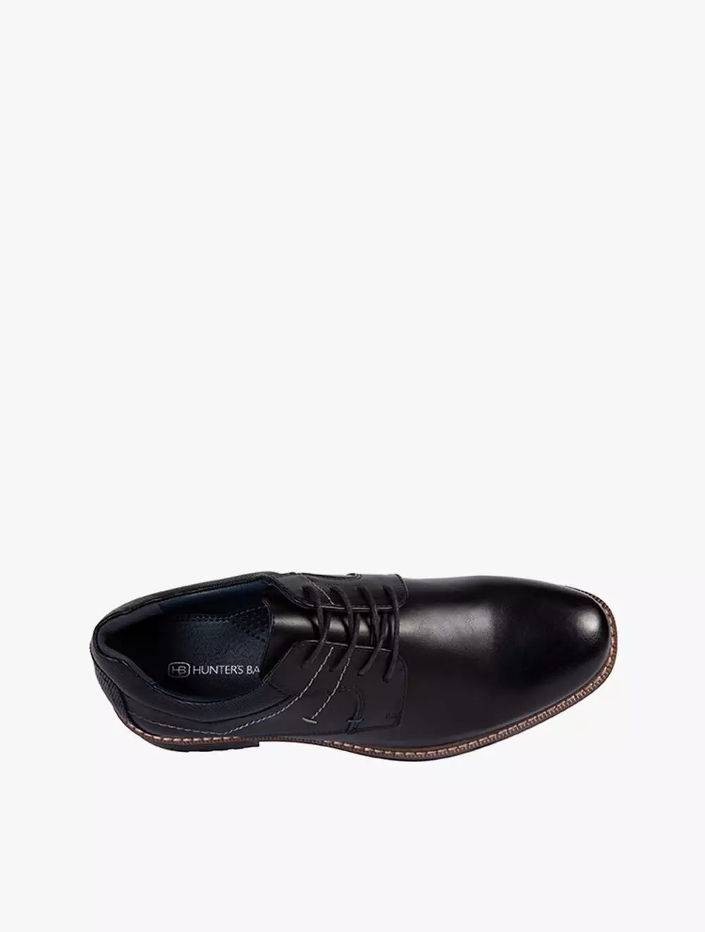 Payless Hunters Bay Mens Noonan Lace Up Oxford - Black_01