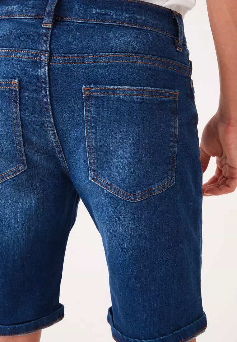 Next jean shorts sales mens