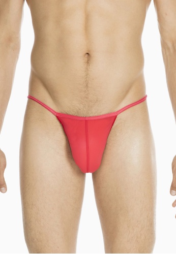 HOM red Plume G-String F21C9US5A807AFGS_1