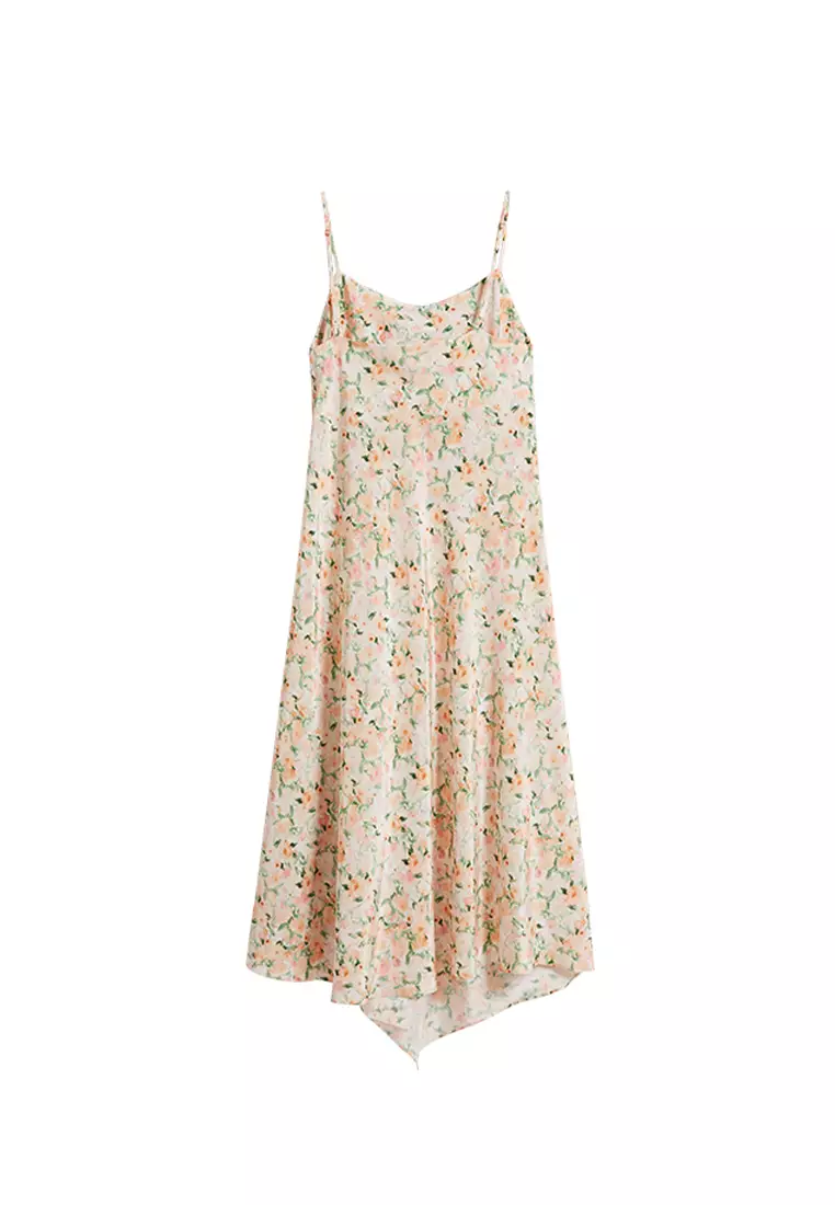 Summer Sleeveless Floral Maxi Dress