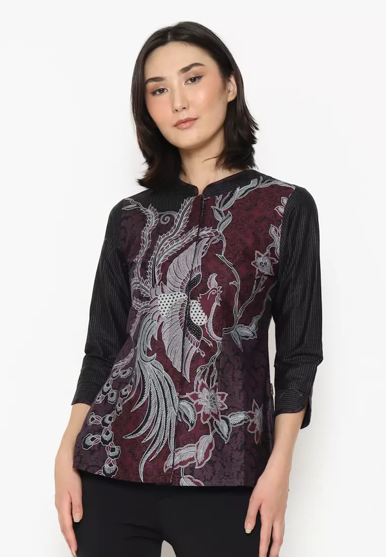 My Aksa Batik Wanita Blouse Grizelle Gibson