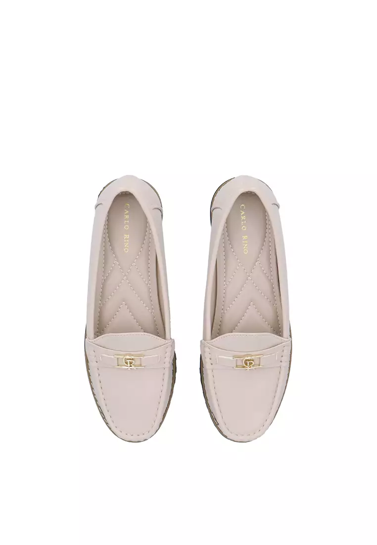 Beige Heidi Loafers