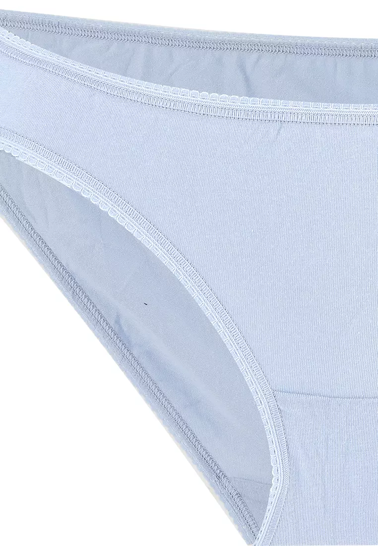 5pk Cotton Lycra Bikini Knickers