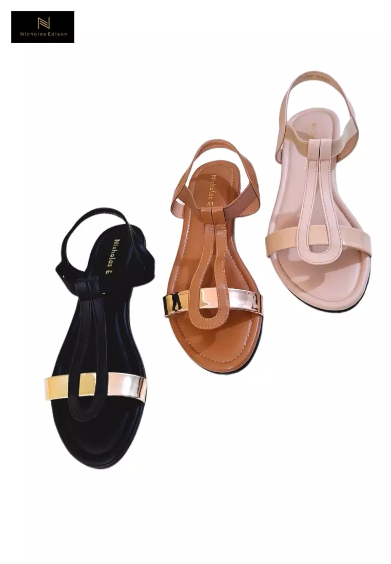 Nicholas Edison Flat Benive Cream
