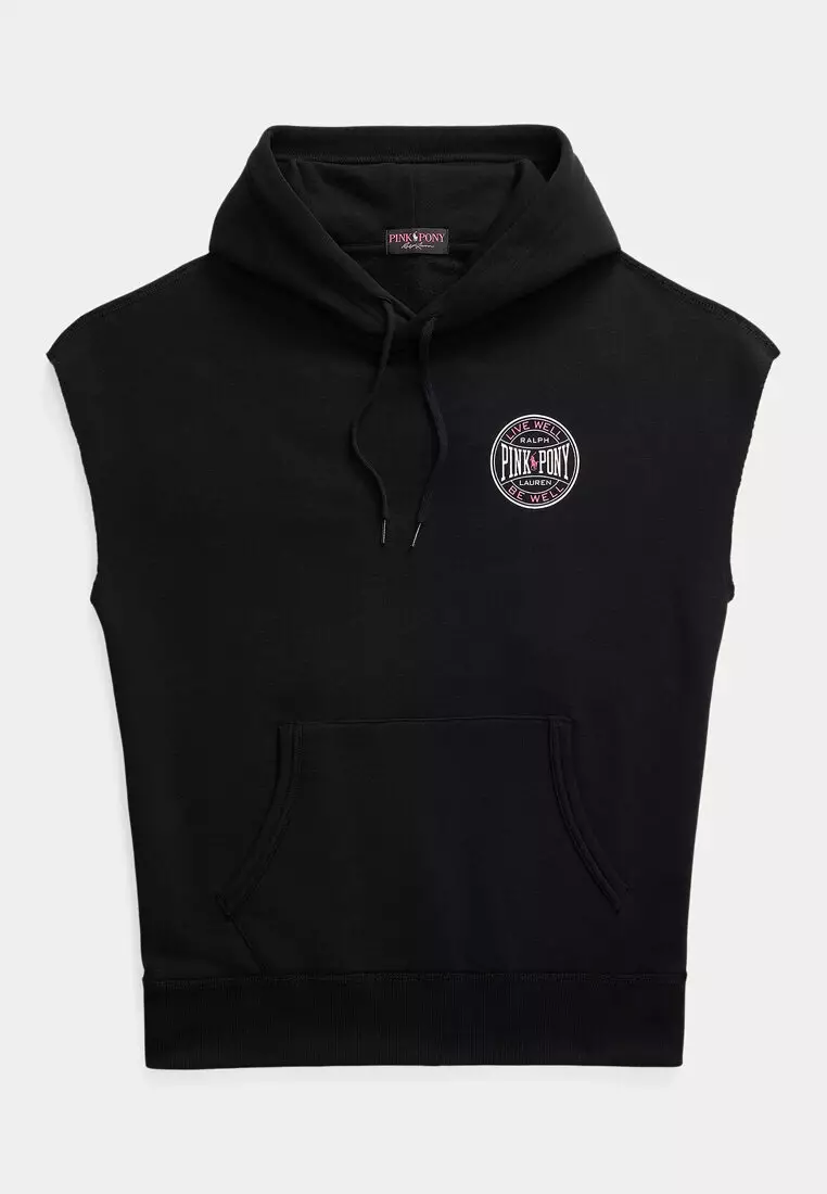 POLO RALPH LAUREN Pink Pony ノースリーブフーディ Pink Pony Logo Fleece Hoodie