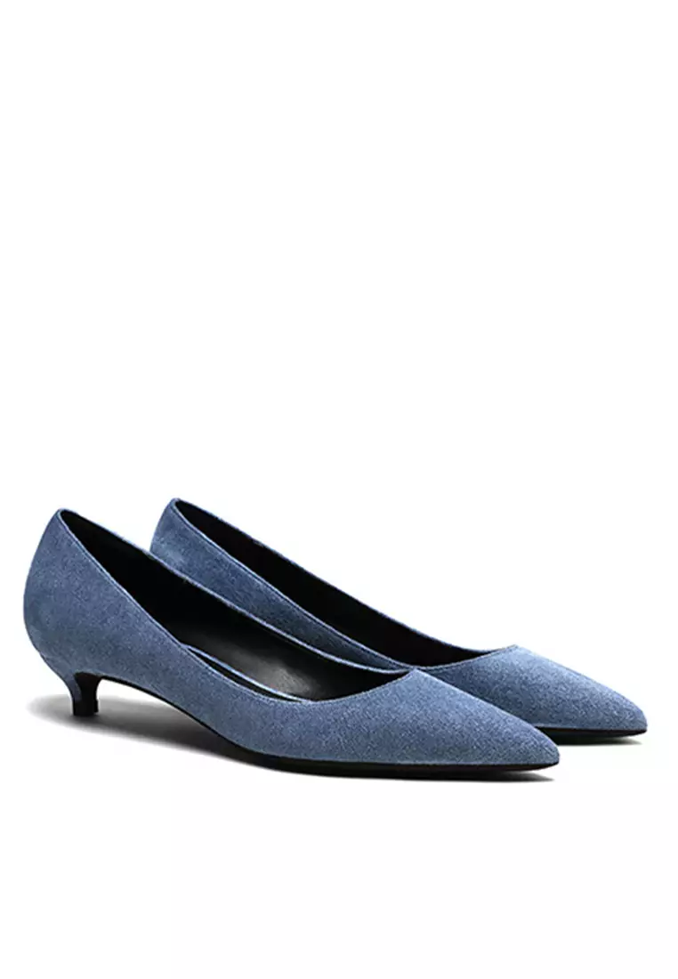 3CM Uniform Pointed High Heel Shoes HZL132