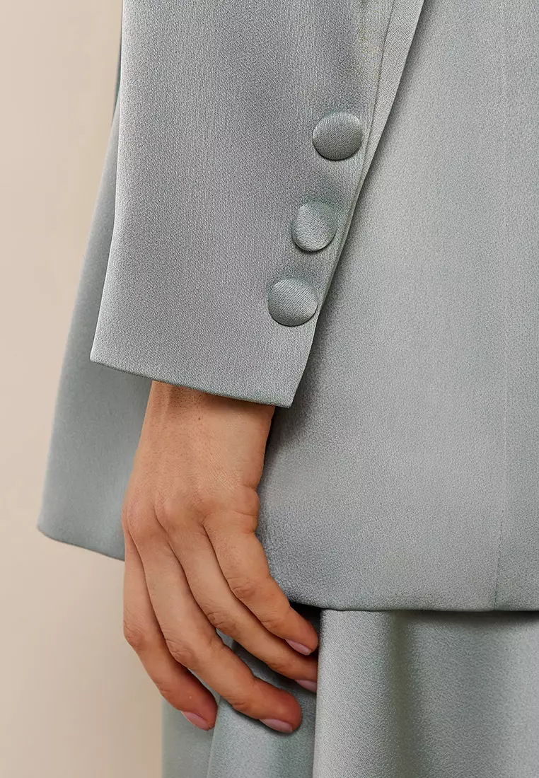 Polly Satin Blazer