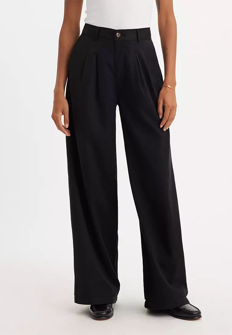 Buy Levi's Levi's® Women's Pleated Wide-Leg Trousers A7535-0003 Online ...