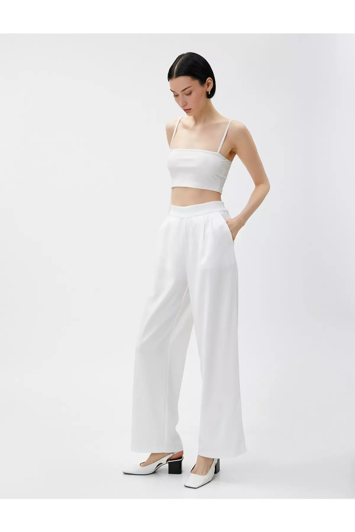 Buy KOTON Wide Leg Trousers 2024 Online ZALORA Singapore