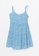 LC WAIKIKI blue U Neck Patterned Strappy Viscose Women's Dress 3C182AA298FA41GS_6