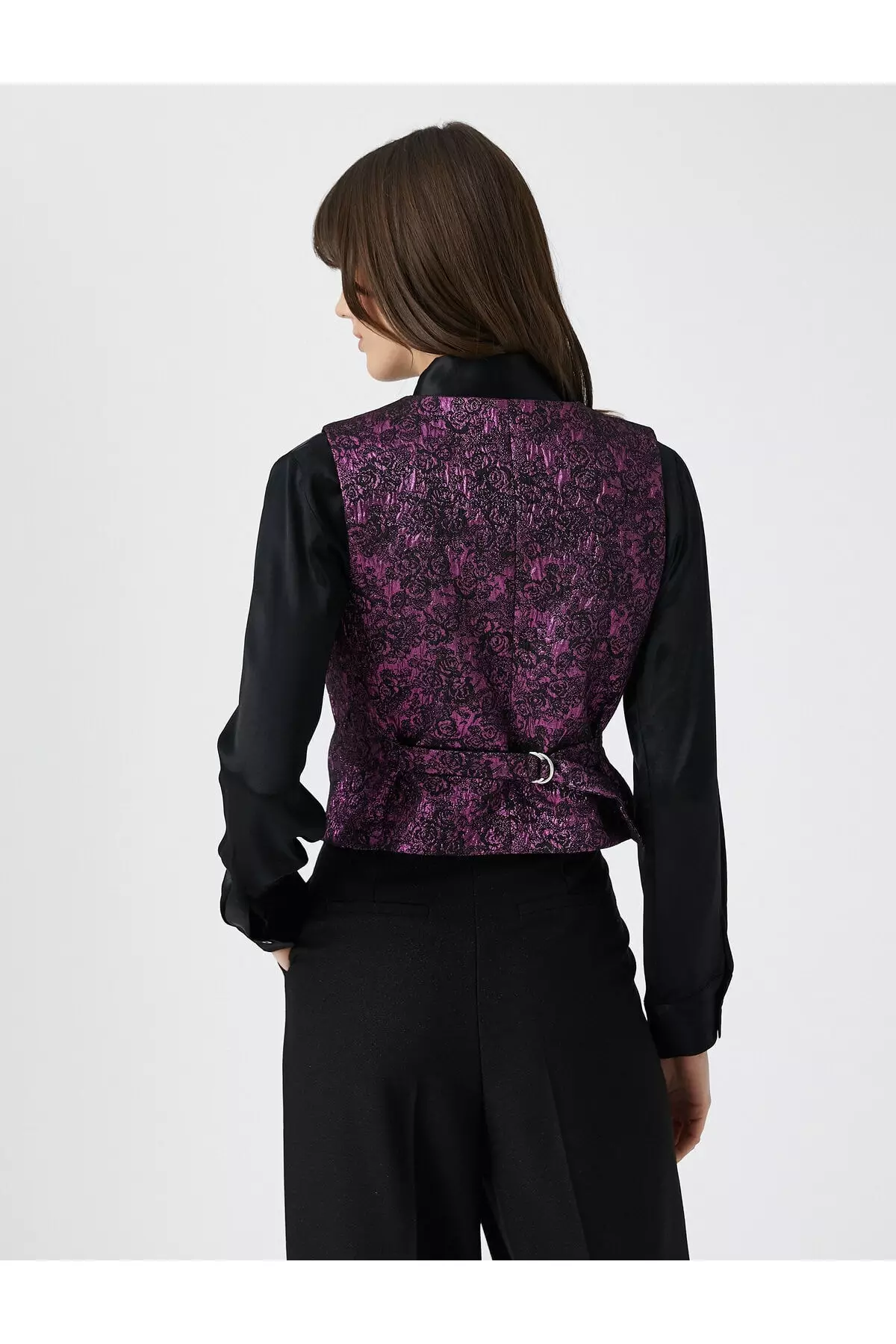 Rachel Araz Jacquard Vest