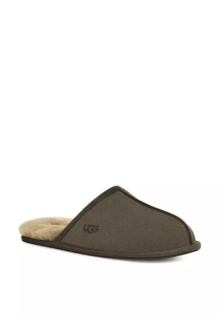 Mens gray ugg hotsell slippers