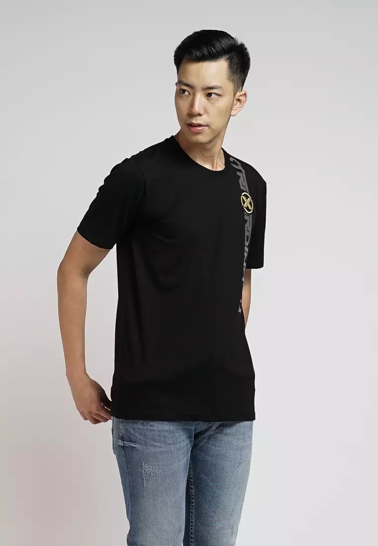 XTRAORDINARY T-Shirt Cotton Spandex Bordir Pria 48062