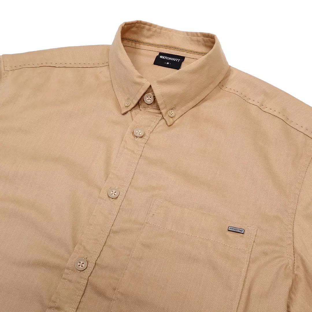 Watchout Pakaian Pria Oxford Aberdeen Shirt - WS900170018