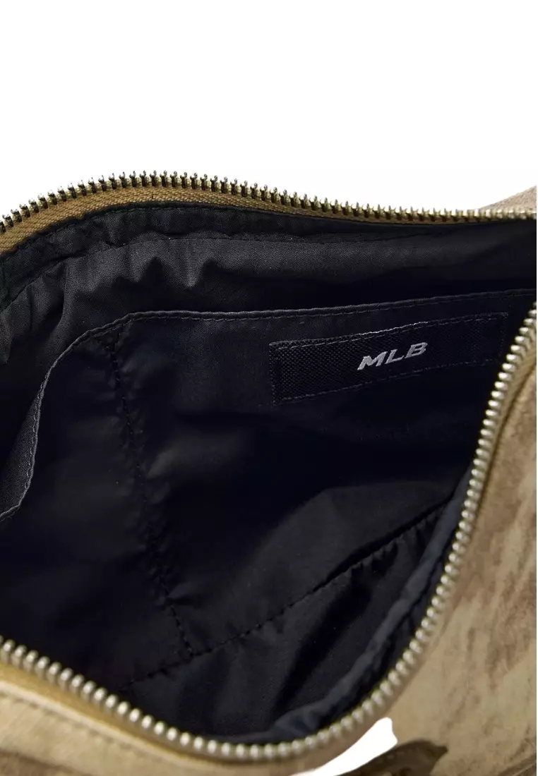 ★MLB Korea★ Vintage washed shoulder bag BOS MgSand 3ABQBV4 Jual MLB Korea Vintage Washed Shoulder Bag - Boston Sand
