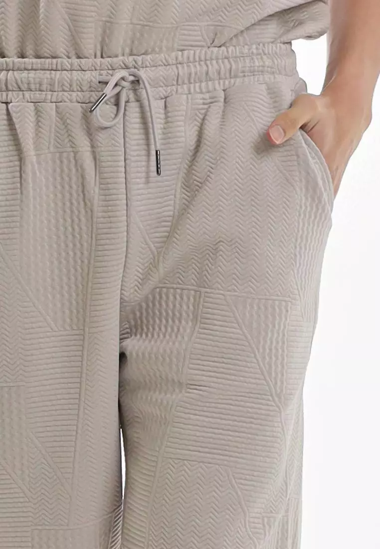 Forest Seluar Lelaki Pendek | Forest Jacquard Elastic Waist Short Pants Men - 665111