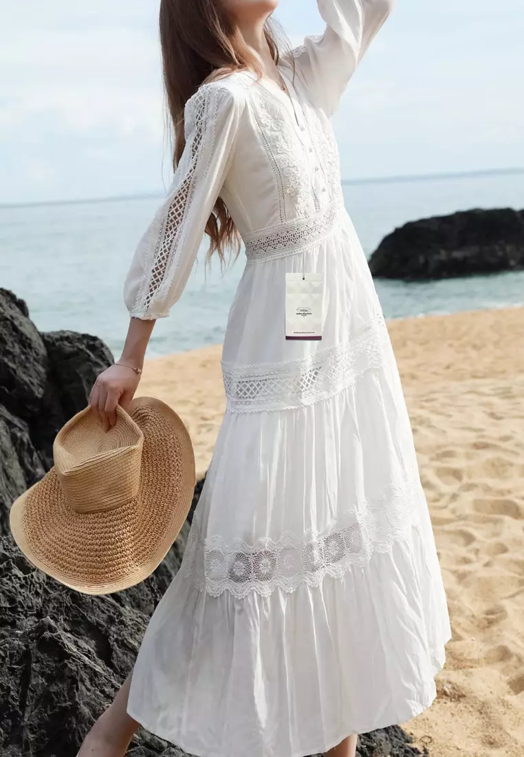 Bohemian Attire Zalora Lace Dress Buy Zalia Flora Lace Flare Dress