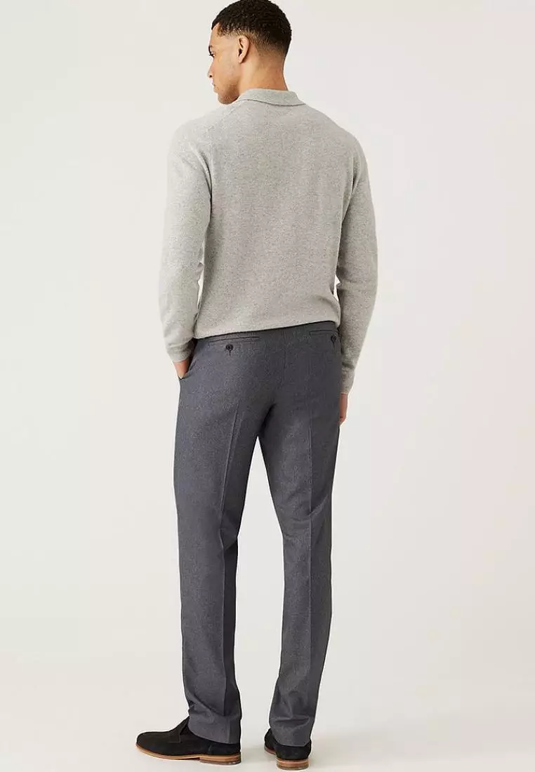 Marks and spencer men trousers clearance