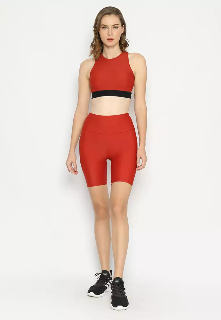 Freesia Short Legging Bike Brick