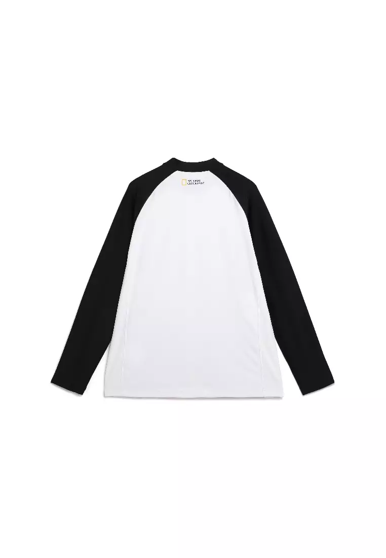 Unisex Color Block Zip Up Rashguard