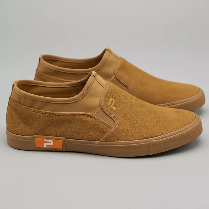 Paulmay Sepatu Slipon Pria Wanita Kyoto - Brown