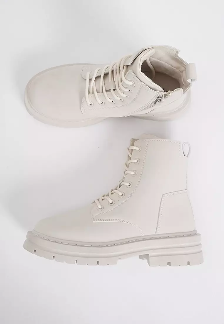 Buy Penshoppe Ankle Boots With Zipper 2024 Online ZALORA Singapore