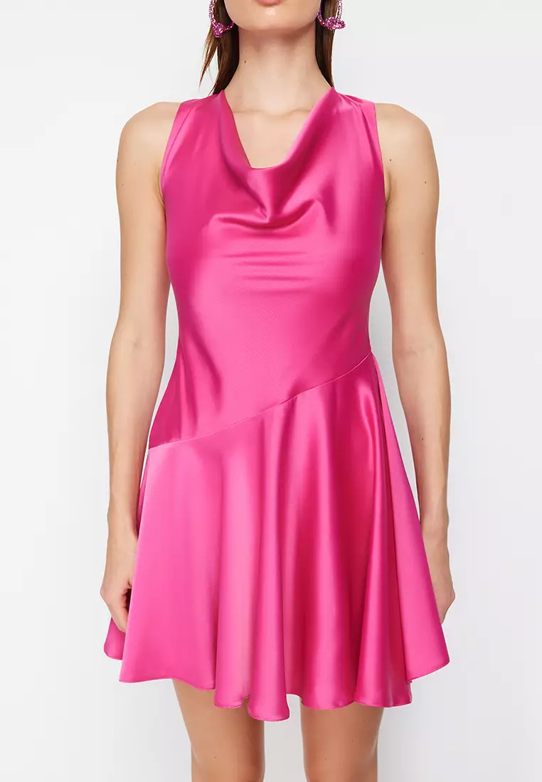 New Money Cowl Dress
