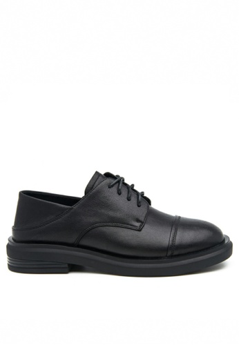 Twenty Eight Shoes black Leather Derby Shoes BS2082 65A1FSH3202BCCGS_1