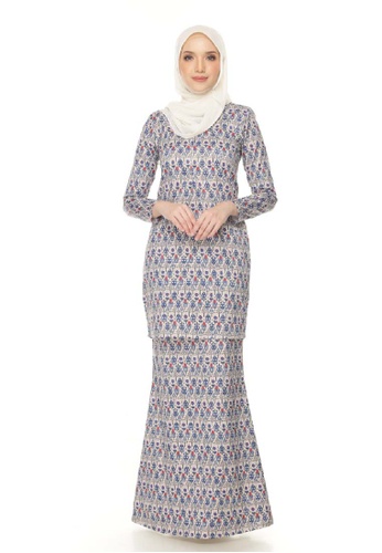 FAEZA KURUNG from Gaffronasir in Red and blue and Brown