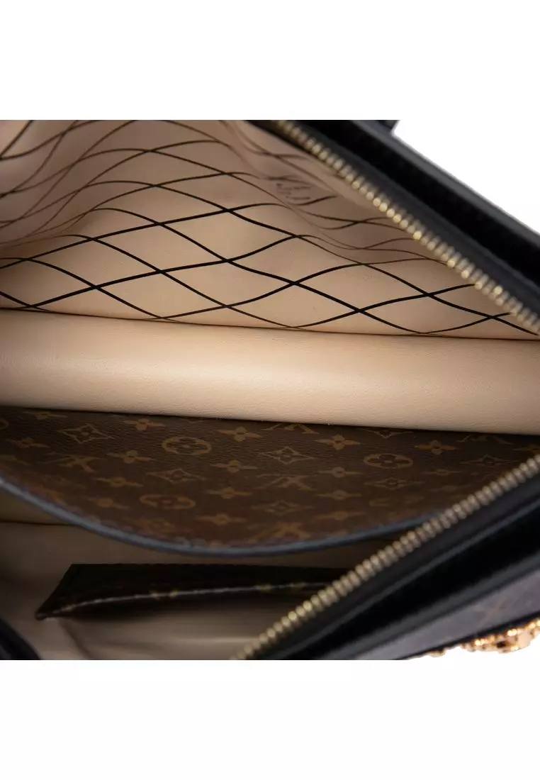 Pre-Loved Louis Vuitton Monogram Reverse Trunk Clutch
