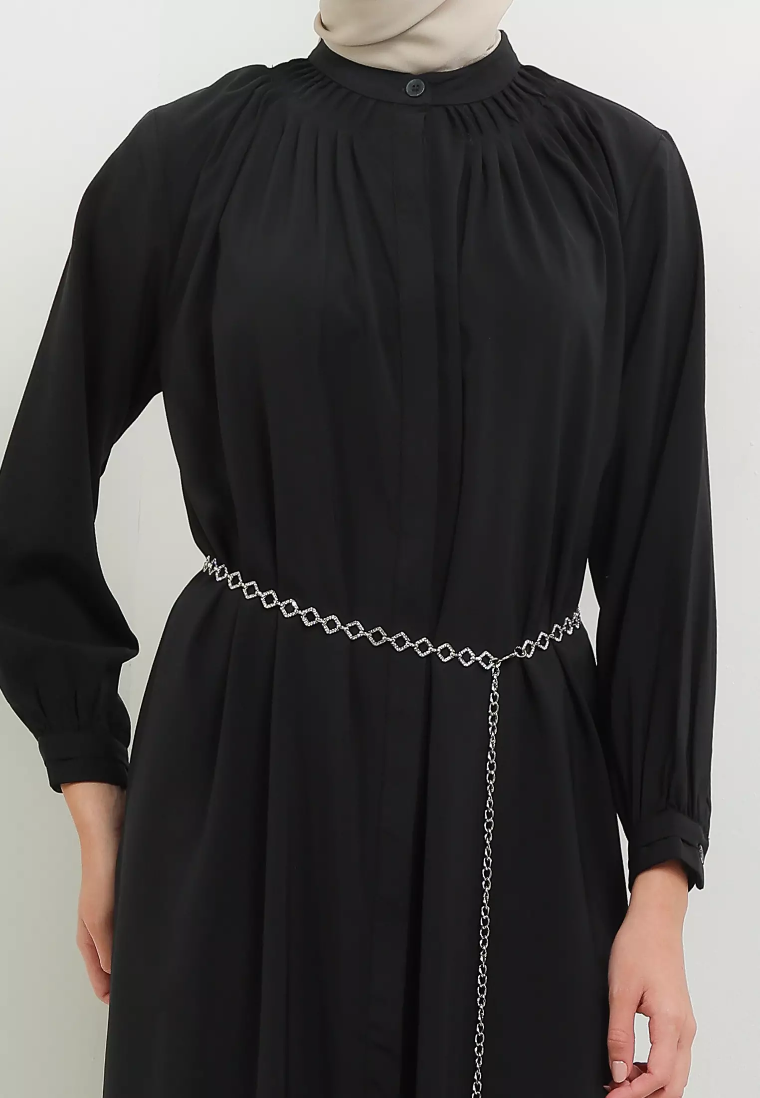 MFMW Zalsa Dress Gamis Hitam