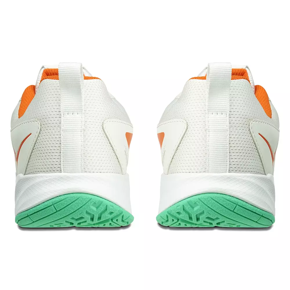 Eagle Sepatu Badminton Vanquish - PUTIH/TOSCA/ORANYE