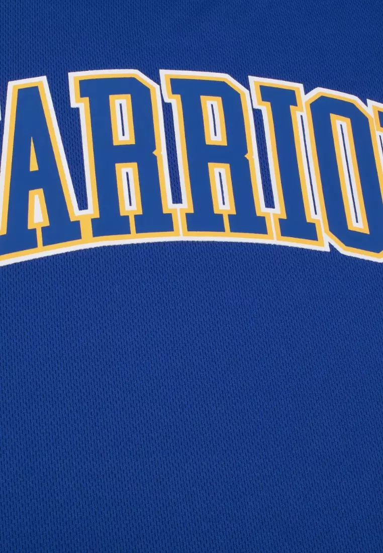 Golden State Warriors Warm up Basketball Jersey Regular Fit Mesh