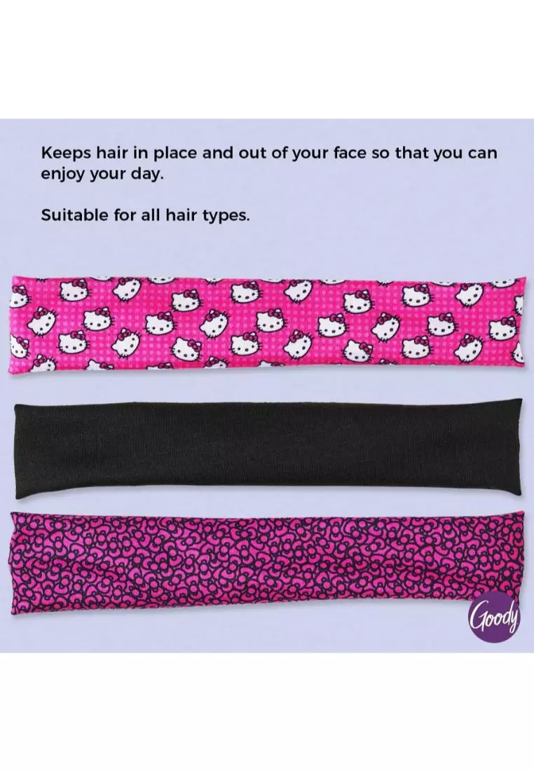 Goody Ouchless 3000081/ 17973 Hello Kitty Headband 3ct