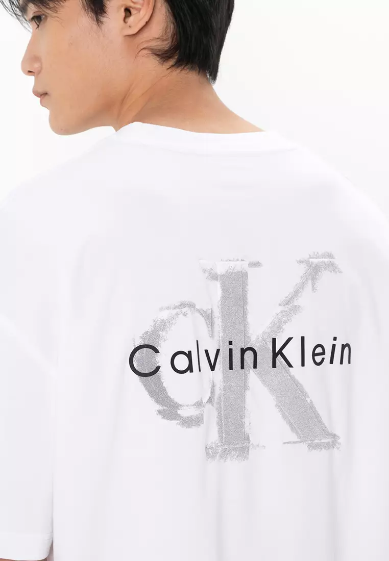 Oversized Embossed Monogram Tee - Calvin Klein Jeans