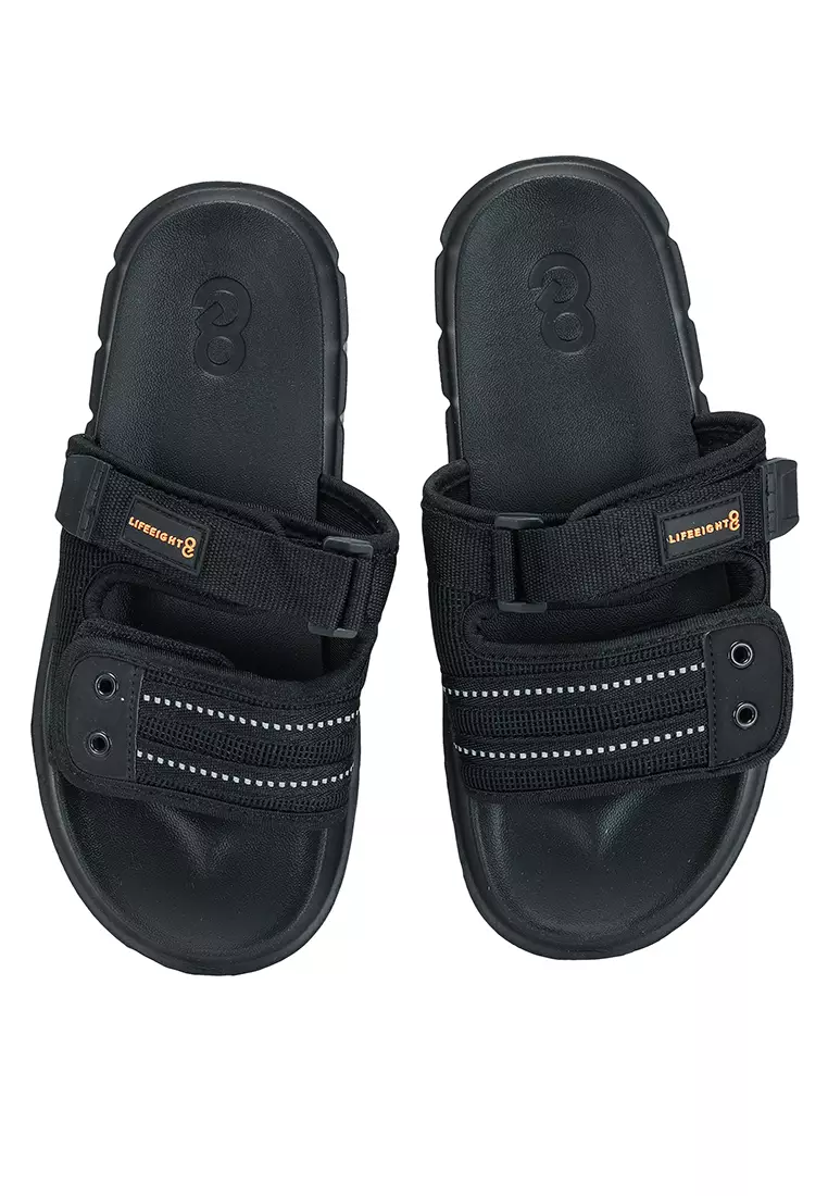 Buy Life8 Sport Adjustable Double Strap Platform Slippers 2024