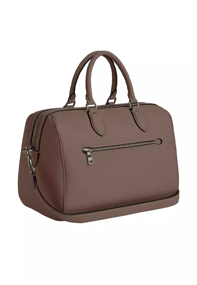 Rowan Large Satchel Bag Dark Stone CV960