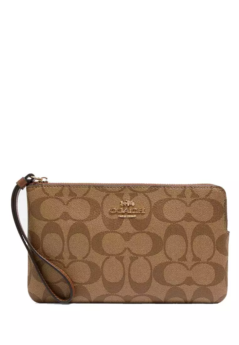 Coach wrist purse sale