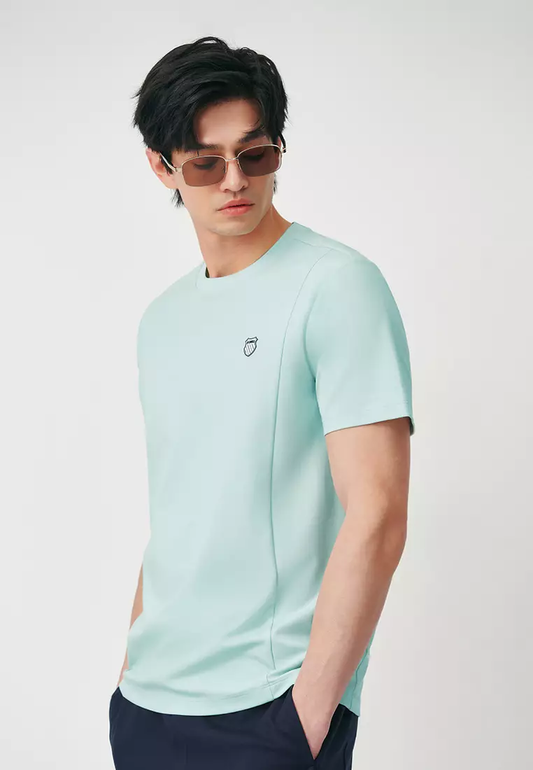 男裝 K-SWISS LOGO 防曬抗UV涼感T裇