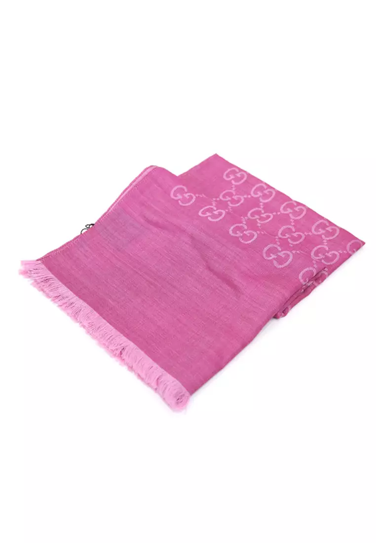 Buy GUCCI Gucci Scarf silk scarf 165904 3G646 5872 Online | ZALORA Malaysia